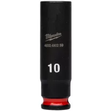 Головка ударная удлиненная Milwaukee 1/4'' 10 мм (замена для 4932478004) (Арт. 4932480259)