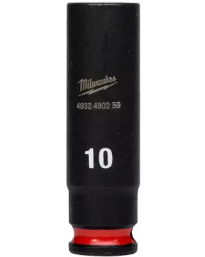 Головка ударная удлиненная Milwaukee 1/4'' 10 мм (замена для 4932478004) (Арт. 4932480259)