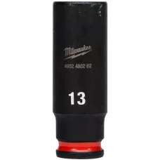 Головка ударная удлиненная Milwaukee 1/4'' 13 мм (замена для 4932478007) (Арт. 4932480262)