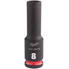 Головка ударная удлиненная Milwaukee 3/8'' 8 мм (замена для 4932478021) (Арт. 4932480282)