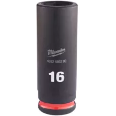 Головка ударная удлиненная Milwaukee 3/8'' 16 мм (замена для 4932478028) (Арт. 4932480290)