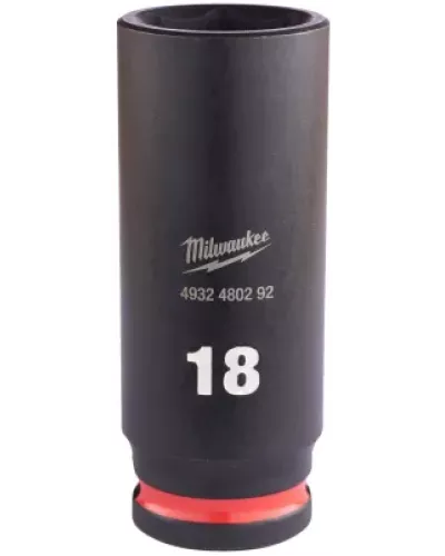 Головка ударная удлиненная Milwaukee 3/8'' 18 мм (замена для 4932478030) (Арт. 4932480292)
