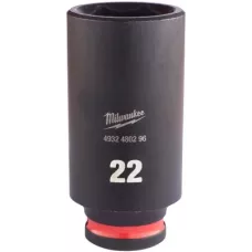 Головка ударная удлиненная Milwaukee 3/8'' 22 мм (замена для 4932478033) (Арт. 4932480296)
