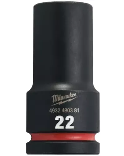 Головка ударная удлиненная Milwaukee 3/4'' 22 мм (замена для 4932471645) (Арт. 4932480381)
