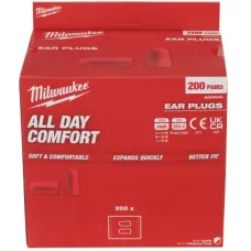 Вкладыши противошумные Milwaukee (200 шт) (Арт. 4932480465)