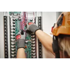 Перчатки полиуретановые Hi-Dex с защитой от минимальных рисков, уровень 3, размер M/8 (12 пар) Milwaukee