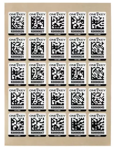 Метки металлические малые ONE-KEY™ (100 шт.) (Арт. 4932480561)