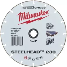 Алмазный диск скоростной премиальный Milwaukee Speedcross STEELHEAD 230 мм  (Арт. 4932492016)
