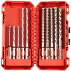 Набор буров MX4™ SDS+ (Ø5/6/6 x 115мм;  Ø6/6/8/8/8/10 x 165мм; Ø12 x 160мм) (10 предм.) (Арт. 4932492115)