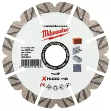 Алмазный диск скоростной Milwaukee Speedcross X-HUDD 115 мм (Арт. 4932492147)