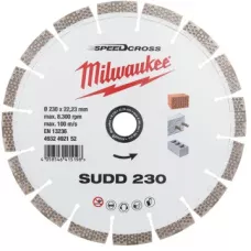 Алмазный диск скоростной Milwaukee Speedcross SUDD 230 мм (Арт. 4932492152)