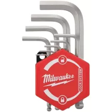 MILWAUKEE Имбусовые ключи короткие в футляре метрические с шаром 1,5-10мм (9ед.), арт. 4932492399, шт