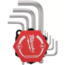 MILWAUKEE Имбусовые ключи короткие в футляре метрические с шаром 1,5-10мм (9ед.), арт. 4932492399, шт