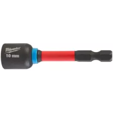 MILWAUKEE Магнитная торцевая насадка SHOCKWAVE™ c хвостовиком 1/4" Hex - HEX10 x 65 мм, арт. 4932492441, шт
