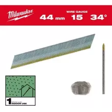 Гвозди финишные, оцинкованные с Т-образной головкой 34°/44/15 мм для M18 CN15GA (2500 шт.) (Арт. 4932492576)