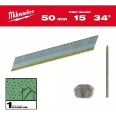 Гвозди финишные, оцинкованные с Т-образной головкой 34°/50/15 мм для M18 CN15GA (2500 шт.) (Арт. 4932492577)