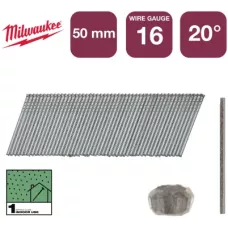 Гвозди финишные, оцинкованные с Т-образной головкой 20°/50/16 мм для M18 CN16GA (2000 шт.) (замена для 4932459141) (замена для 4932459143) (Арт. 4932492585)