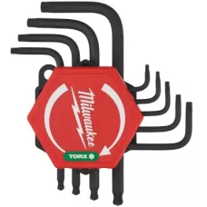 Ключи L-образные TORX короткие в футляре T8-T40 (9ед/наб) (Арт. 4932492703)