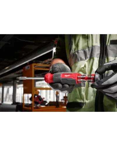 Универсальная отвертка 14 IN 1 MULTI-BIT SCREWDRIVER Milwaukee
