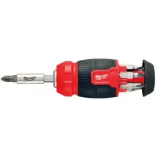 Универсальная отвертка 8 IN 1 COMPACT MULTI-BIT SCREWDRIVER Milwaukee
