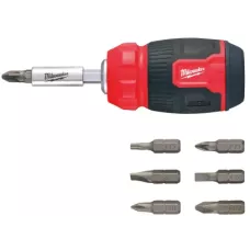 Универсальная отвертка 8 IN 1 COMPACT MULTI-BIT SCREWDRIVER Milwaukee