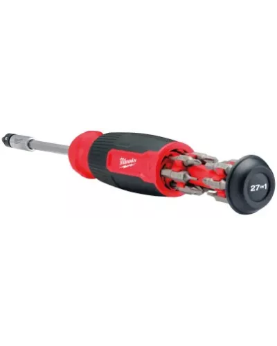 Универсальная отвертка 27 IN 1 MULTI-BIT SCREWDRIVER Milwaukee