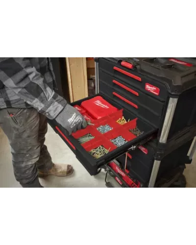 Ящик с 4-мя выдвижными отсеками PACKOUT™ Milwaukee