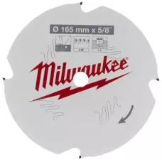 Диск пильный по фиброцементу для циркулярной пилы 165x5/8''x1.8x4 +10° D (Арт. 4932493217)