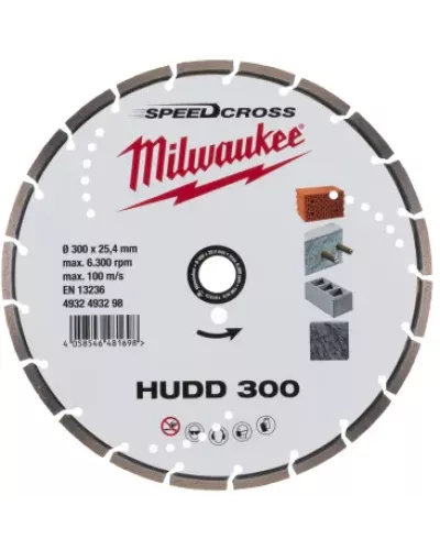 Диск алмазный сегментный HUDD 300мм SPEEDCROSS™ (Арт. 4932493298)