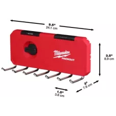 Планка крюков PACKOUT™ прямых малых Milwaukee