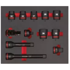 Головки 3/4'' ударные SHOCKWAVE™ набор №1 в ложементе 11ед. (Арт. 4932493396)