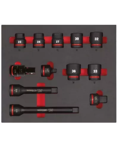 Головки 3/4'' ударные SHOCKWAVE™ набор №1 в ложементе 11ед. (Арт. 4932493396)