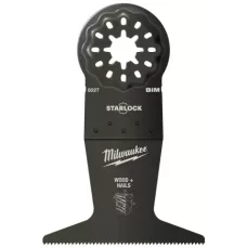 ПРОМО_23 Полотно биметаллическое для мультитула 35x42мм для древесины с гвоздями STARLOCK (10шт/уп) + Кейс для полотен для мультитула (Арт. 4932493572)