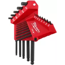 Ключи L-образные HEX в футляре дюймовые с шаром .050''-3/8'' (13ед/наб) (Арт. 4932493615)