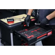 Головки 3/8'' с воротком с трещоткой с инструментом набор 55ед. в ложементе для PACKOUT™ (Арт. 4932493640)