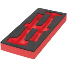 Ложемент пустой для набора 2ед. молотков рихтовочных с круглым бойком 450 г и безынерционного 790 г (Арт. 4932493683)