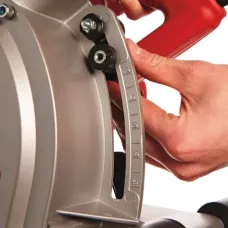 Штроборез мощностью 1900 Вт, диск 150 мм, глубина реза 45 мм WCS 45 Milwaukee