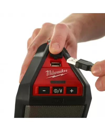 Аккумуляторный динамик беспроводной Milwaukee M12 JSSP-0 с Bluetooth  (Арт. 4933448380)