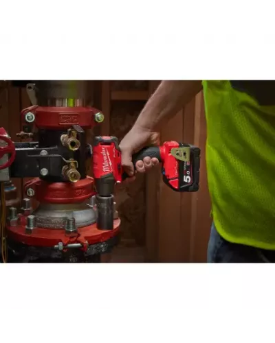 Аккумуляторный импульсный гайковерт с фиксацией пиномM18 ONEIWP12-502X FUEL ONE-KEY 1/2