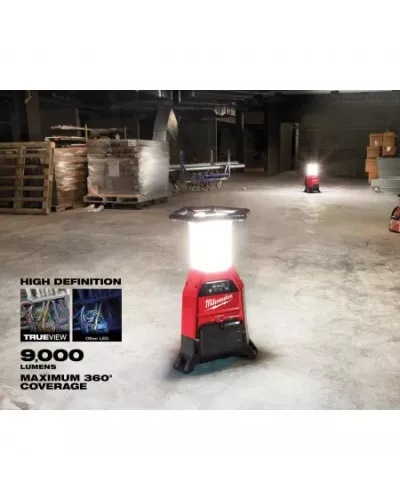 Аккумуляторный светодиодный фонарь c функцией зарядного устройства Milwaukee M18 ONESLDP-0 ONE-KEY  (Арт. 4933459160)