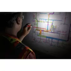 Компактный фонарь на батарейках IPL-LED Milwaukee