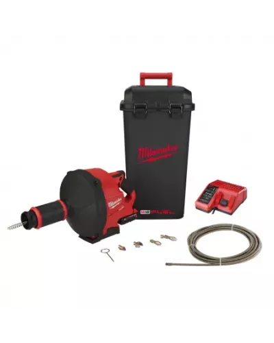 M18 FUEL™ прочистная машина с тросиком 10 мм M18 FDCPF10-201C Milwaukee