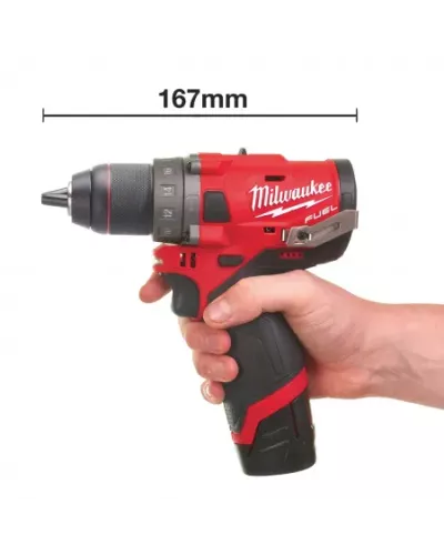 M12 FUEL™ субкомпактная ударная дрель M12 FPD-602X Milwaukee
