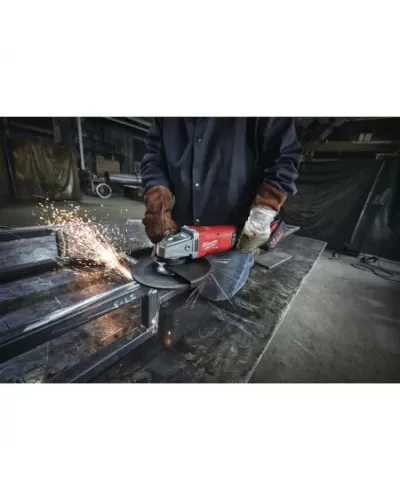 M18 FUEL™ 230 мм большая углошлифовальная машина с лопаточным выключателем M18 FLAG230XPDB-121C Milwaukee