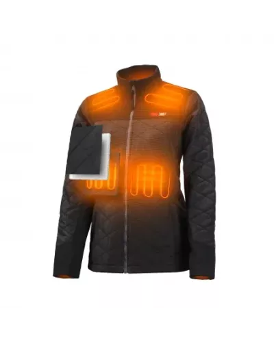 Куртка женская с подогревом пуховая Milwaukee M12 HJP Ladies-0 (S) с АКБ и З/У  (Арт. 4933464340/a)