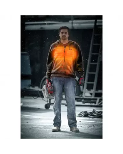 M12™ серая толстовка с подогревом M12 HH GREY3-0 (XL)