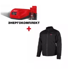 Куртка с подогревом пуховая Milwaukee M12 HJP-0 (S) с АКБ и З/У  (Арт. 4933464364/a)