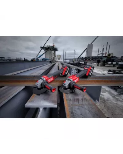 M18 FUEL™ высокопроизводительная УШМ 125 мм с тормозом и лопаточным выключателем M18 FHSAG125XPDB-552X Milwaukee