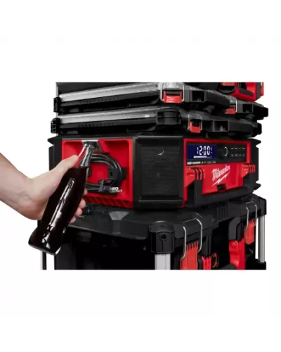 Аккумуляторное радио DAD+/зарядное устройство M18 PRCDAB+-0 PACKOUT с Bluetooth Milwaukee