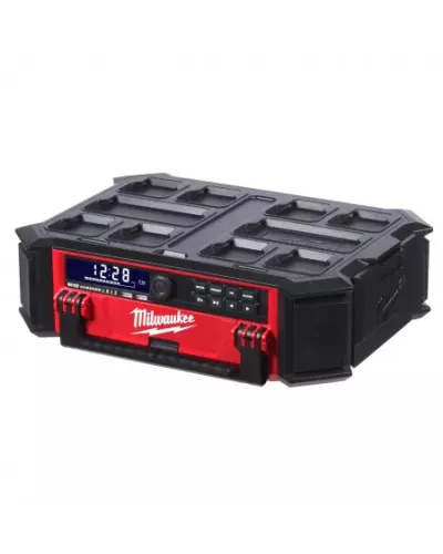 Аккумуляторное радио DAD+/зарядное устройство M18 PRCDAB+-0 PACKOUT с Bluetooth Milwaukee